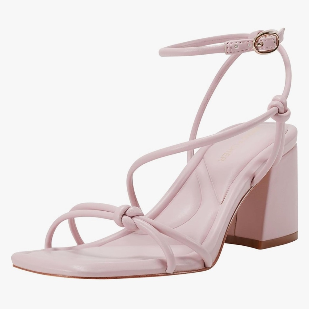 Marc Fisher Pink Strappy Sandals